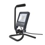 Ledvance LED Floodlight Worklight S-Stand 20W 1700lm 120D - 840 Cool White | IP65 - Symmetrical