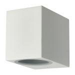 D'Lite Vrebos Wall Light Aluminium White | IP56 - Suitable For 1x GU10 