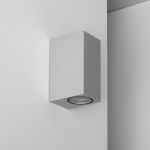 Wall Light Miseno Up-Down Silver | IP54 - Suitable for 2x35W GU10 