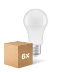 Multipack 6x Ledvance Classic LED E27 Pear Frosted 14W 1521lm - 827 Extra Warm White | Dimmable - Replaces 100W