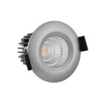 Noxion LED Spot Forseti Aluminium 6W 400lm 36D - 927 Extra Warm White | Cutout 72mm - IP44 - Best Colour Rendering - Dimmable