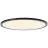 Brilliant Tuco Ceiling Light Plastic Black White 32W 3900lm - 830-865 CCT | 500mm - Remote Control Dimmable