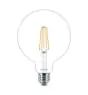 Philips Classic LED Globe E27 Filament Clear 120mm 8W 806lm - 827 Extra Warm White | Dimmable - Replaces 60W