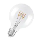 Osram Vintage 1906 LED E27 Globe Filament Clear 4.8W 470lm - 827 Extra Warm White | Dimmable - Replaces 40W