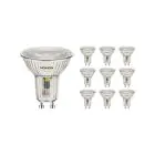 Multipack 10x Noxion LED Spot GU10 PAR16 5.5W 560lm 36D - 830 Warm White | Replaces 80W